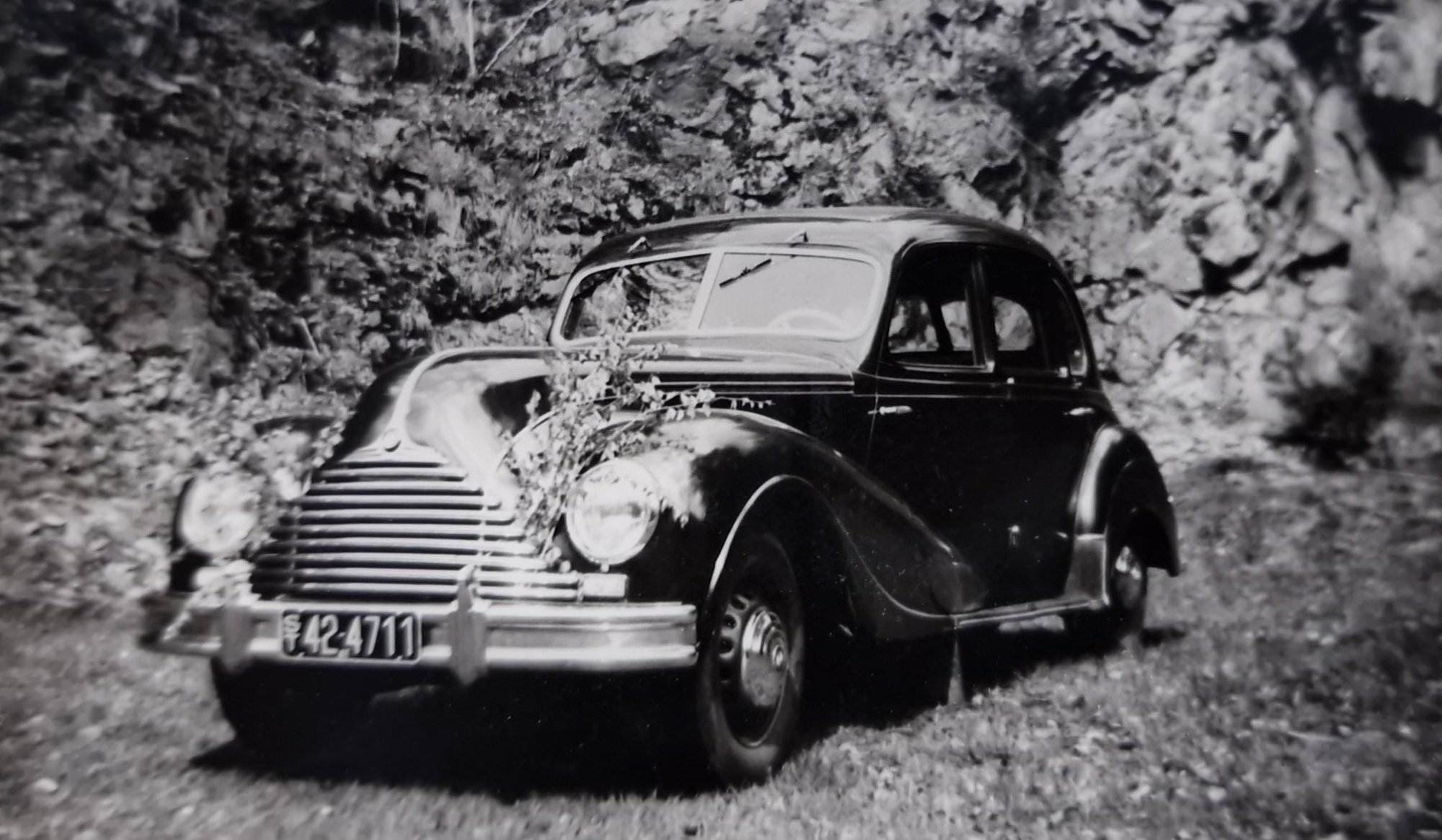 Hochzeitsauto 1953  EMW 340